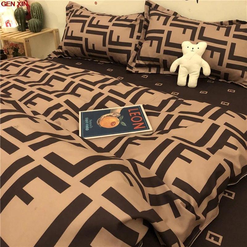 Bed Cover 220x240 Bedding Set Cobertores Cama Invierno Housse Cover Sheet  Bed Linen Set Double Person