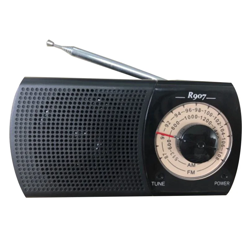 Portable AM FM Radio Pocket with Headphone Jack Best Reception Battery Operated By 2 AA Battery Not Included 