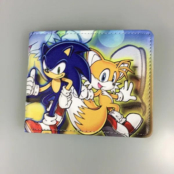 IVYYE Hedgehog, модный кошелек из искусственной кожи с аниме, мягкая сумка для денег, кошельки на молнии, кошельки для монет, повседневные кошельки для карт, унисекс, подарки, Новинка - Цвет: Золотой