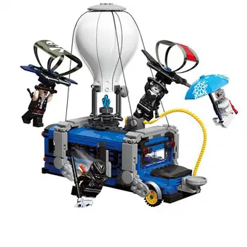 

Fortress Night Blocks Toys Airbus Mini Movable Building Bricks Figures Christmas Gifts For Children Kids Fortnighting Model Toy