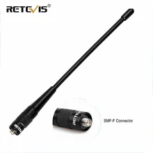 Retevis – antenne pour talkie walkie RHD 701 SMA F VHF UHF 2dBi pour Kenwood Baofeng UV 5R UV 82 RT5R pour HYT, accessoires