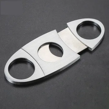 

Cigar Cutter Brand New Stainless Steel Metal Classic Cigar Cutter Guillotine Christmas Cigar Scissors Gift