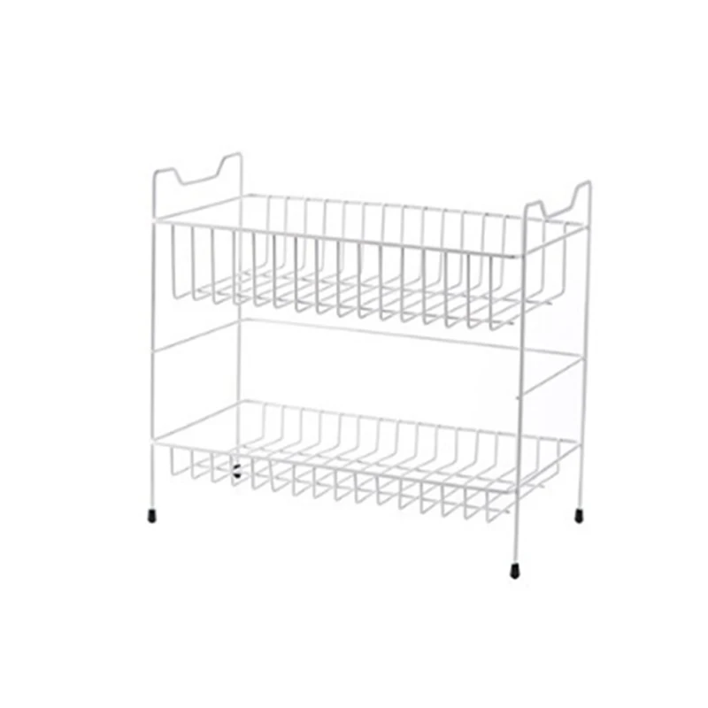 Spice Rack for Countertop 2-Tier Metal Bottle Storage Shelf Kitchen Cabinet Pantry Wire Basket Stand | Дом и сад