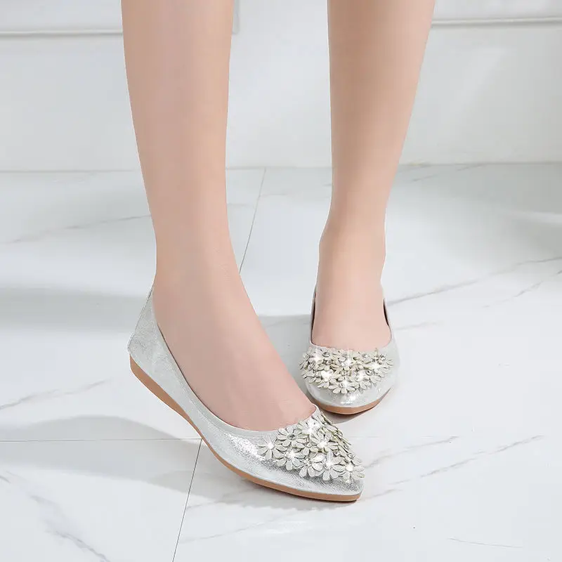 New 2021 Hot High Top Casual Shoes Women Cute Sweet Comfy Leather Loafers Autumn Flat Shoes Tenis Feminino