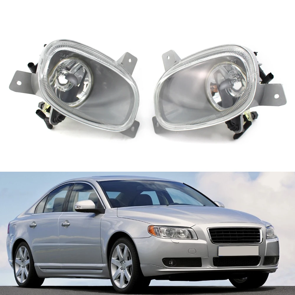 

Car Front Bumper Fog Light Lamp 12V ABS Material Car Lights Headlight Left Right For Volvo S80 1999-2006 Auto Accessories