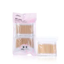 Латиноамериканская Двойная зубчатая палочка для здоровья щеточка для чистки макияжа ватный тампон для макияжа B0133-400