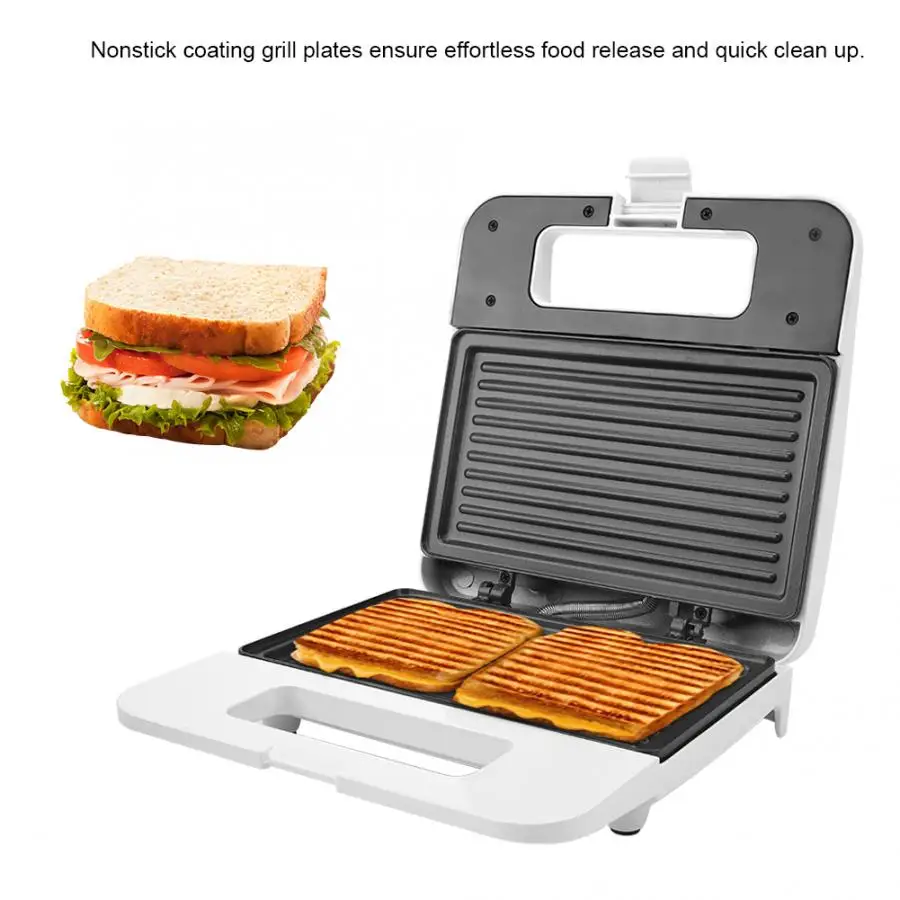 

Hot Sandwich Maker Bread Oven Electric Grill Meat Steak Hamburger Breakfast Machine Frying Pan Barbecue Plate Bread Mold