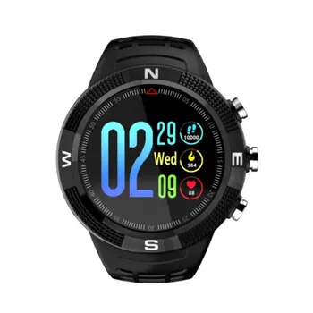 

2019 New F18 Smart Watch Color Screen Big Battery Hear Rate Monitor Women Sport Smartwatch Waterproof GPS smart watch men