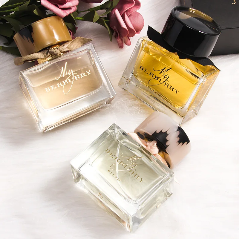 

3 Types 90ml Perfumed Feminino Flower Fruit Fragrance for Women Body Spray Liquid Antiperspirant Elegant Lady Original Parfum