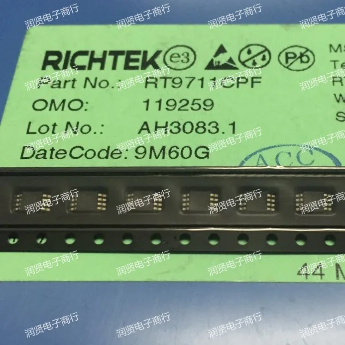 

10 шт. RT9711CPF RT9711 PA6110A2DGNR TPA6110A2D MSOP8, Новая фотография