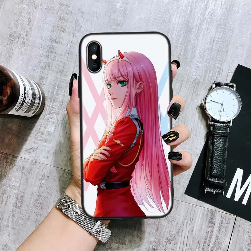Черный чехол-накладка для IPhone 11 Pro XS MAX XR 7 8 6 6S Plus X 10 Ten 5 5S SE Coque S