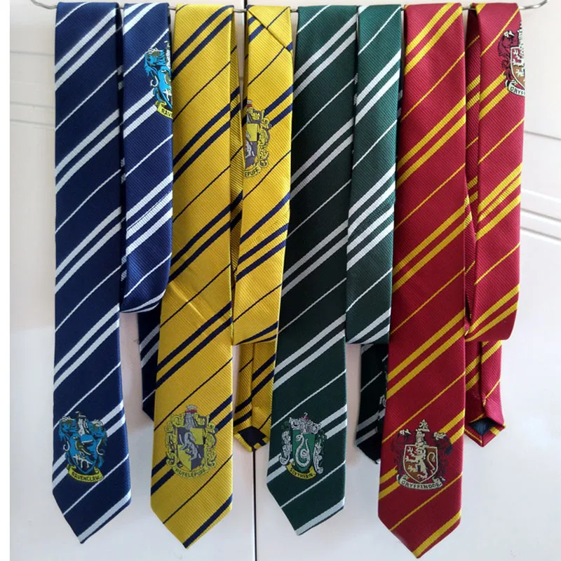 Хогвартс школьный шарф Гриффиндор Рейвенкло Гермиона Слизерин Hufflepuff шейный платок для женщин мужчин длинные Галстуки
