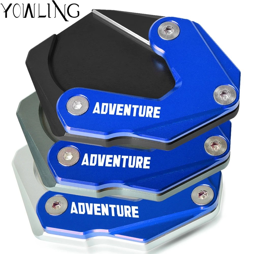 

Free shipping Motorcycle Side Stand Pad Plate Kickstand Enlarger Support Extension FOR BMW R 1250 GS R1250GS Adventure 2018 2019