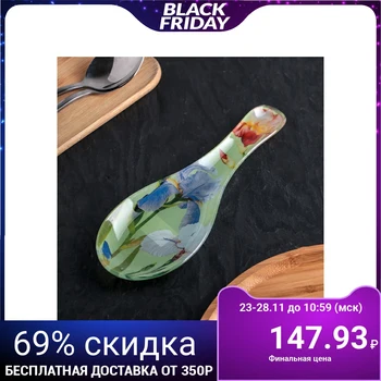 

Stand for a spoon "Irises", 23x8 cm