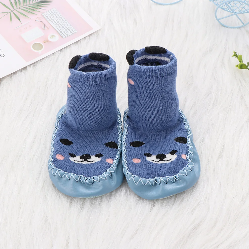 Toddler Winter Warm First Walkers Shoes Boys Girls Cute Cartoon