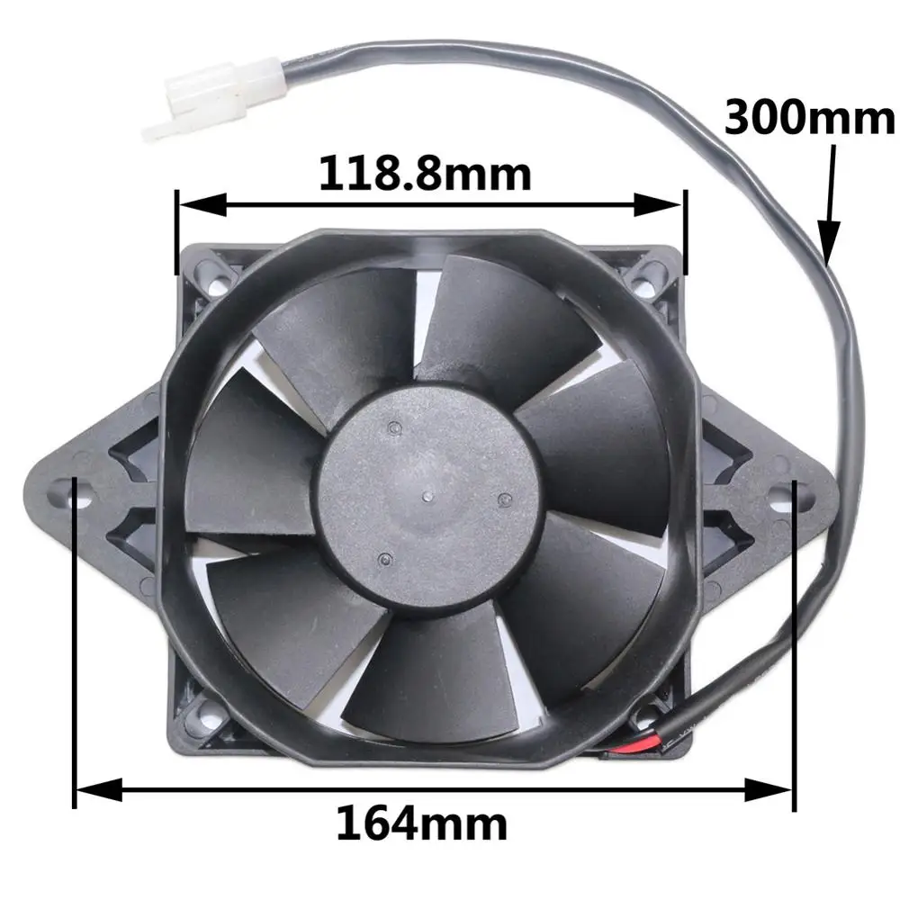 

2500 Speed Oil Cooler Water Cooler New Electric Radiator Cooling Fan For Ktm Crf Yzf Kxf Rmz Klx Drz Quad Atv 150Cc 200Cc 250Cc