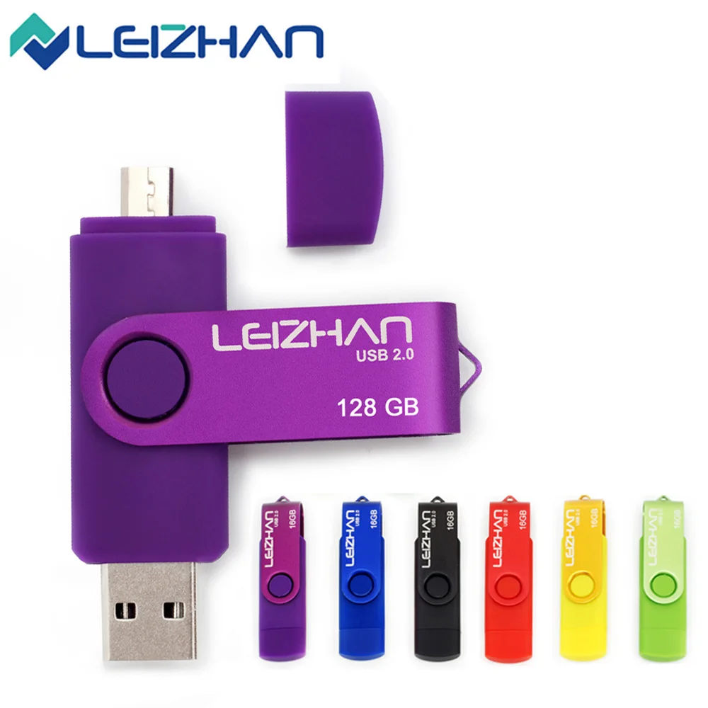 Микро usb OTG флеш диск USB 2 0 128 Гб 64 ГБ 32 оперативной памяти 16 встроенной 8 4 для