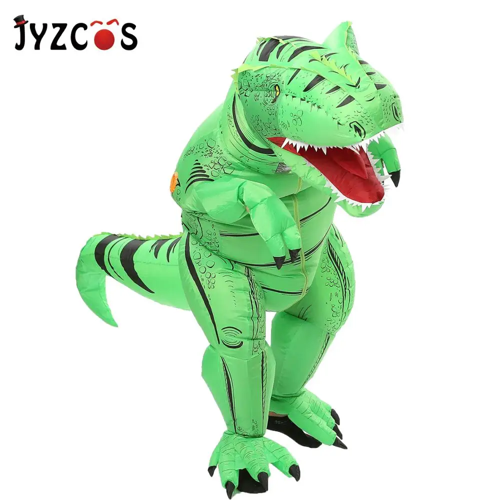 JYZCOS надувной костюм динозавра дети взрослый удар T Rex единорог ковбойский сумо