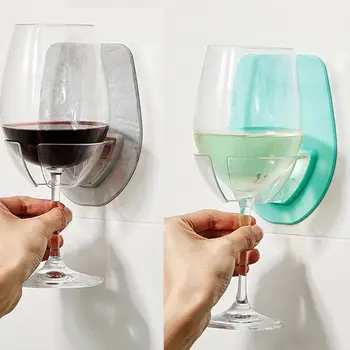 

1PC Wine Cap Tray Bath Shower Portable Suction Cup Holder Caddy For Beer Wine Cans Glass Clear