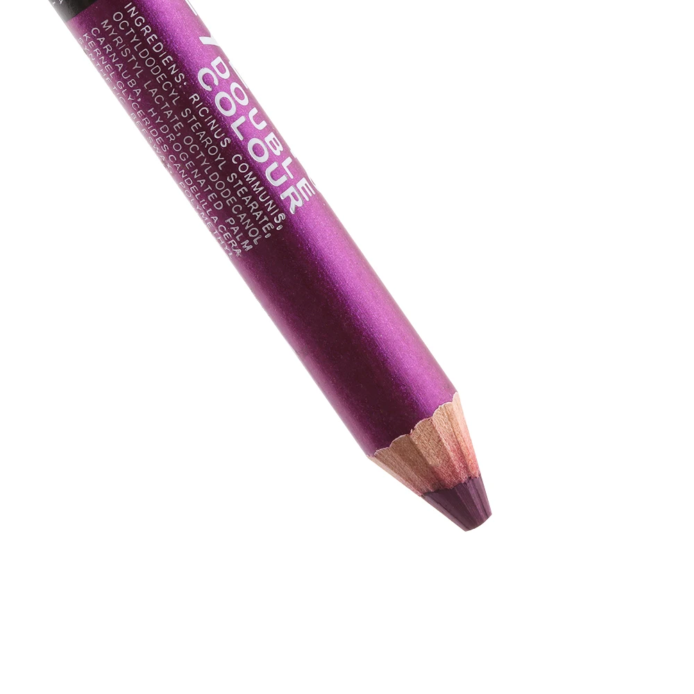 Double Color Eyeliner Pen liquid eyeliner makeup pen eyeliner pencil eyeshadow eyeliner Durable Waterproof Sweatproof Eyeshadow Highlighter Glitter Eyes Pencil Cosmetic Tool 1PC