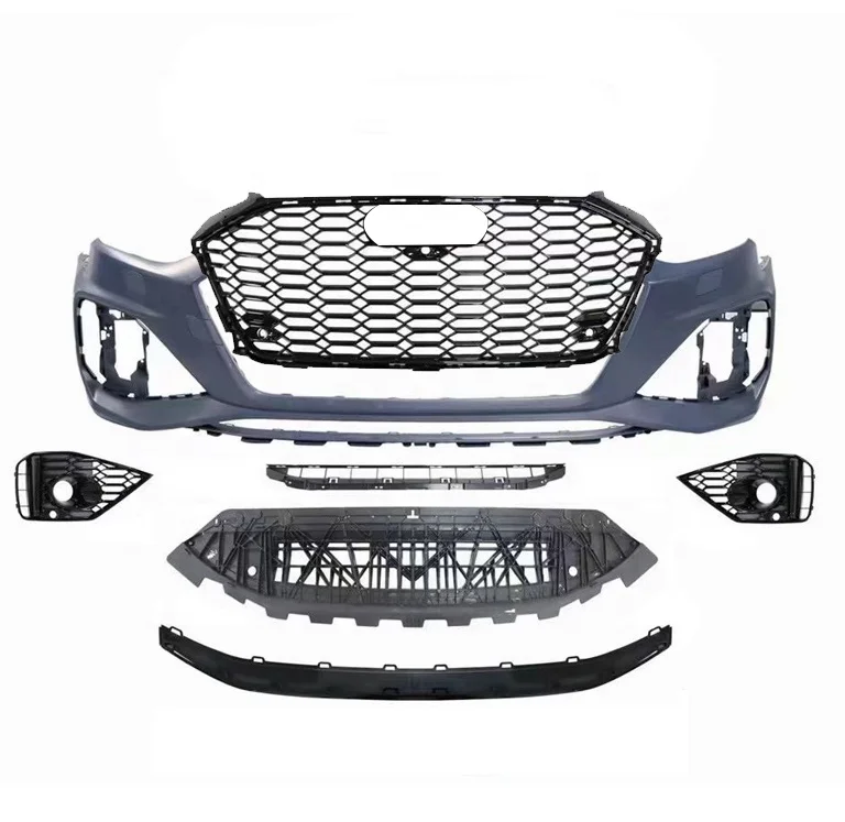 

RS4 Car Bodykit with grill for Audi A4 S4 High quality Front bumper for Audi A4 S4 Car bumper for Audi A4 S4 2020 2021 2022