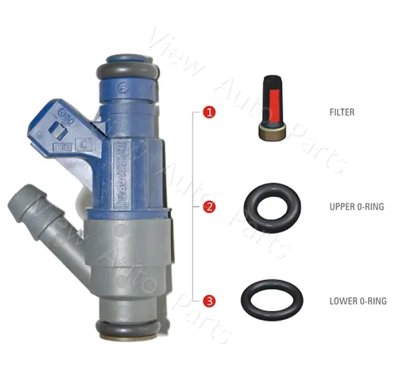 10 Set Fuel Injector Repair Kits For Volkswagen Beetle Golf Jetta Bosch