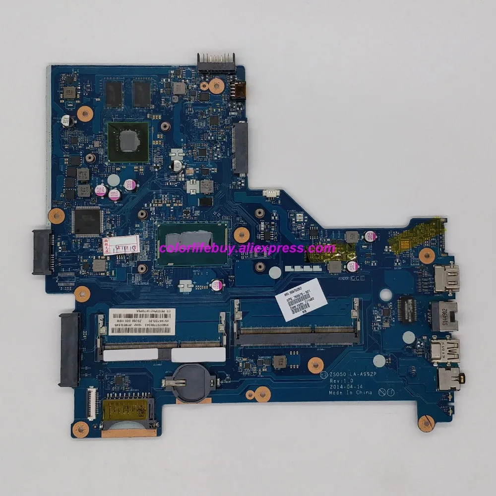 

Genuine 760970-001 760970-501 760970-601 LA-A992P i5-4210U 2GB Graphics L Laptop Motherboard for HP 15-R 15-S Series NoteBook PC