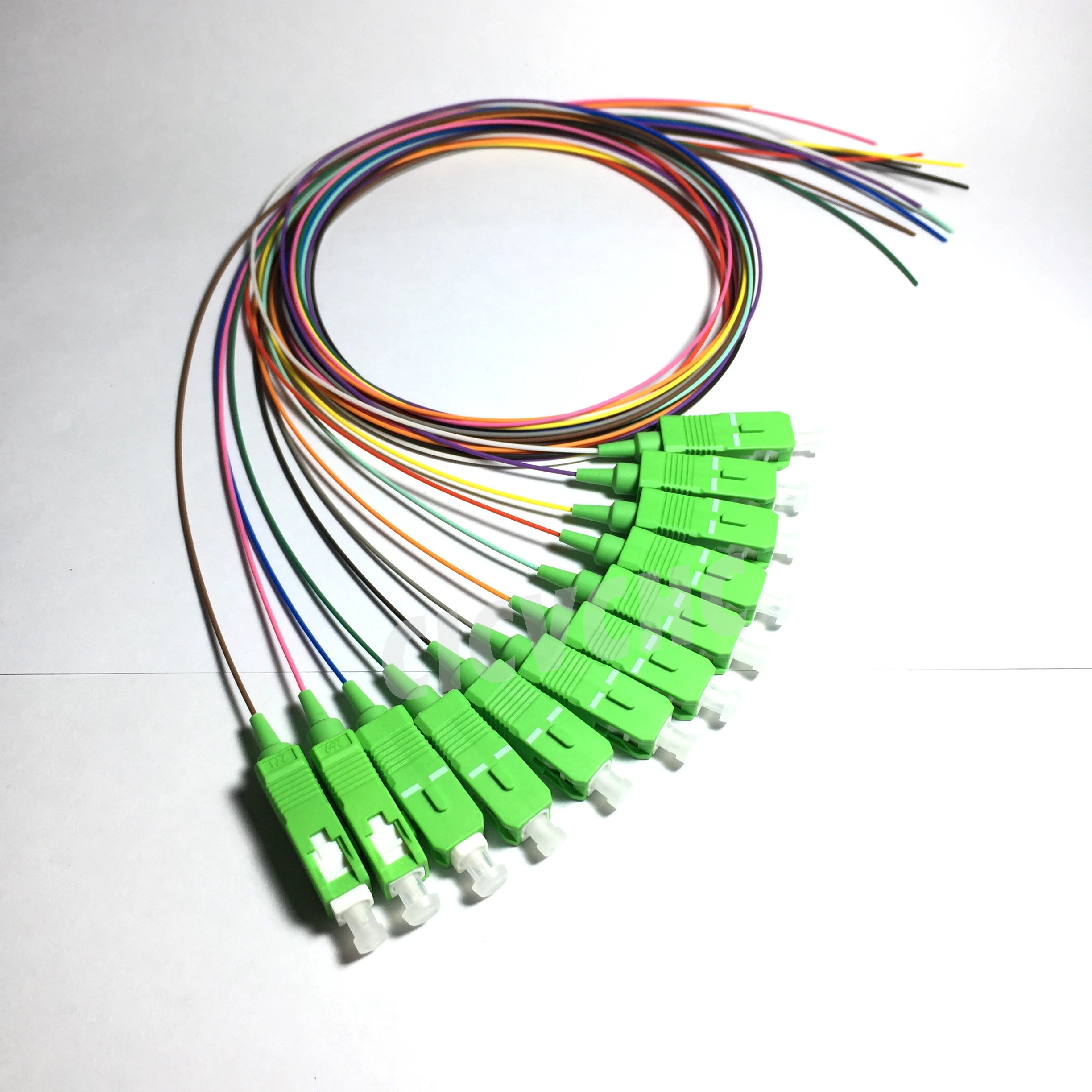 12 цветов SC/APC Pigtail SM(9/125) G652D G657A1 G657A2/волоконно оптический Pigtail|fiber pigtail|fiber optic pigtailsc sc |