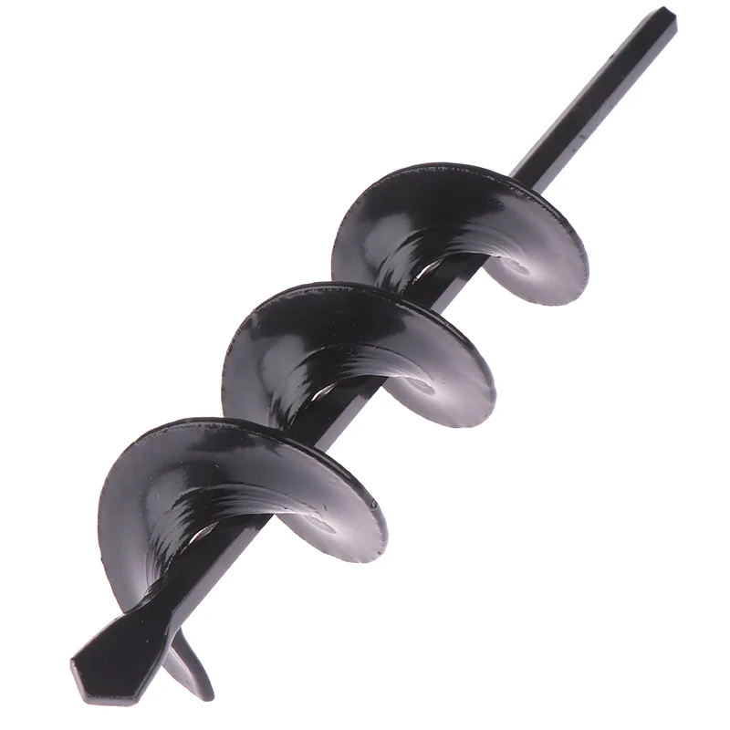 1Pc Planter Garden Auger Spiral Drill Bit Planting Hole Digger Drill Bit