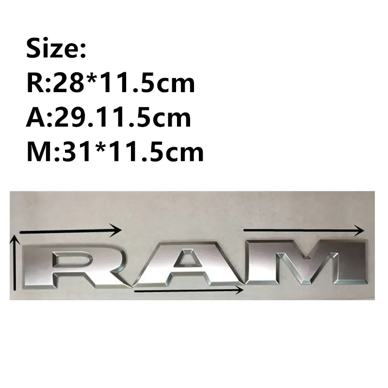Стайлинг кузова для Dodge ram 1500 Challenger Durango caliber для ram эмблема значок автомобиля задний багажник наклейка наружное украшение