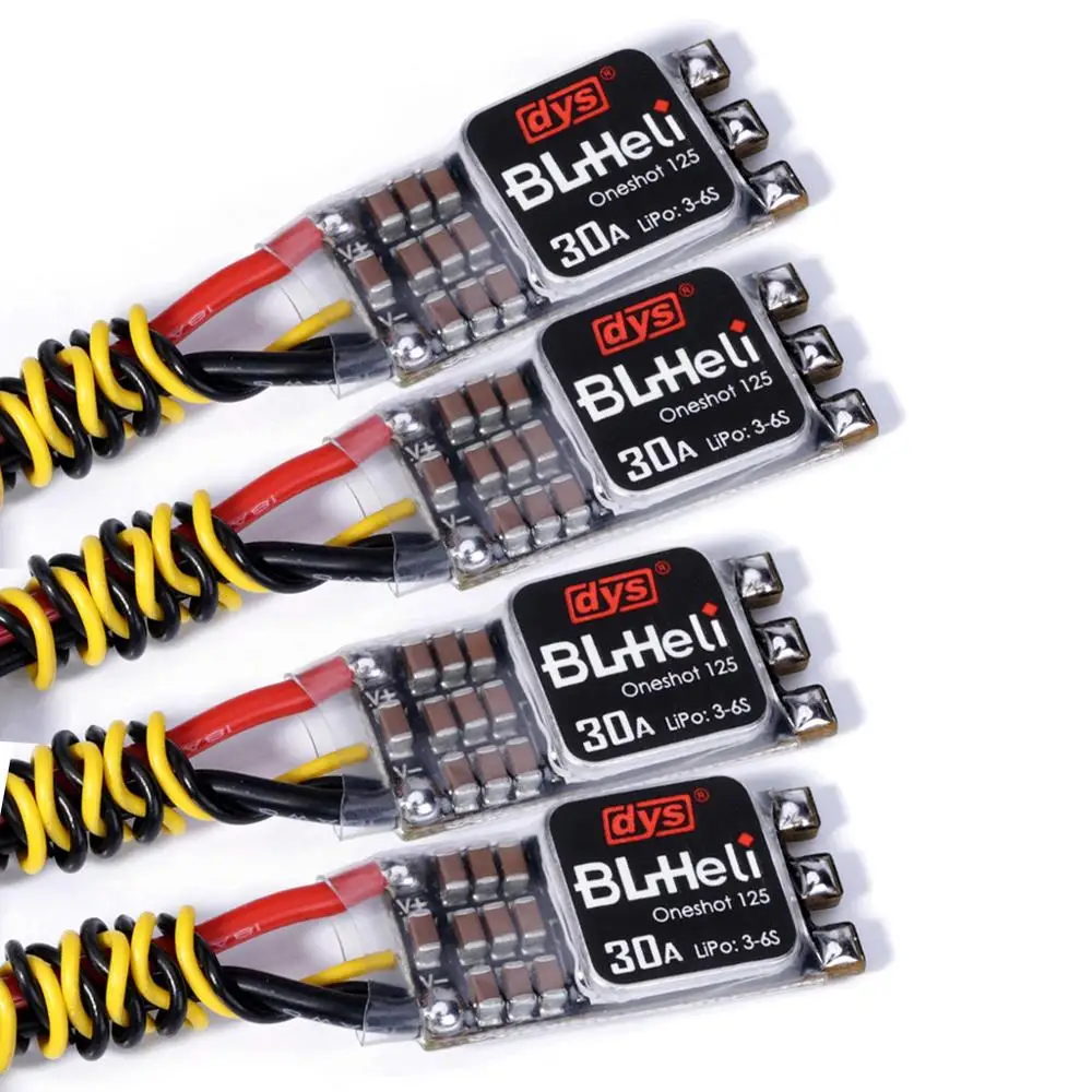Распродажа 4 шт. DYS ESC XM30A 3-6S blheli _ S поддерживает Oneshot125/Multishot | Игрушки и хобби