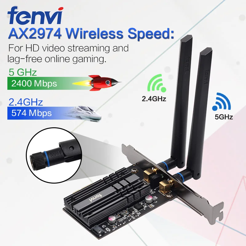 Dual band 2.4Gbps Wireless AX200NGW Network Wifi PCI-E 1X Card For Intel AX200 2.4G/5Ghz 802.11ac/ax Wi-fi Bluetooth 5.0 Adapter