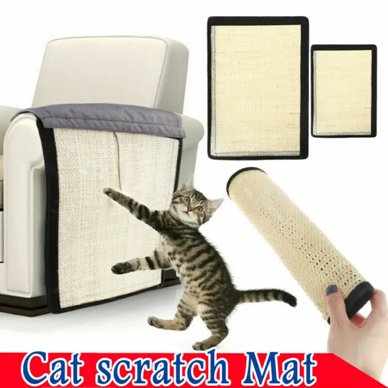 Pet Когтеточка для кошек гвардии коврик игрушка из сизаля кошки защитное покрытие