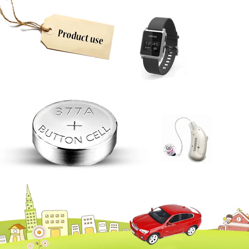 Поставщик продает дешевые 500 шт AG4 1,5 V Кнопочная батарея LR626 377 SR626W 177 Кнопочная батарея часов игрушка Электроника