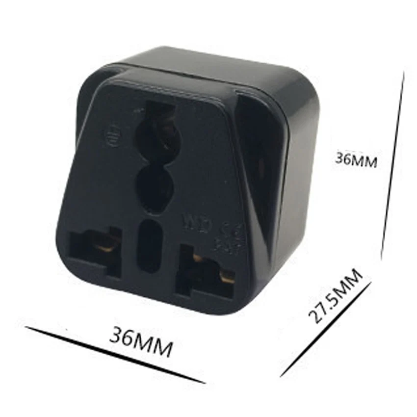 Universal 16A 250V India AU US UK to EU AC Electrical Power Plug Adapter Russia Germany Franch Travel Home Schuko plug