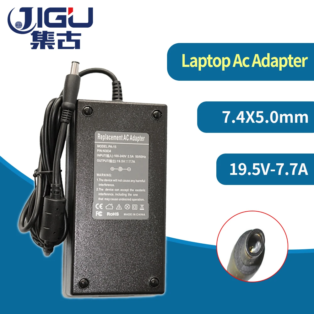 19 5 V 7.7A 150W для DELL Alienware M11X M14X M15X блок питания AC адаптер Зарядное устройство