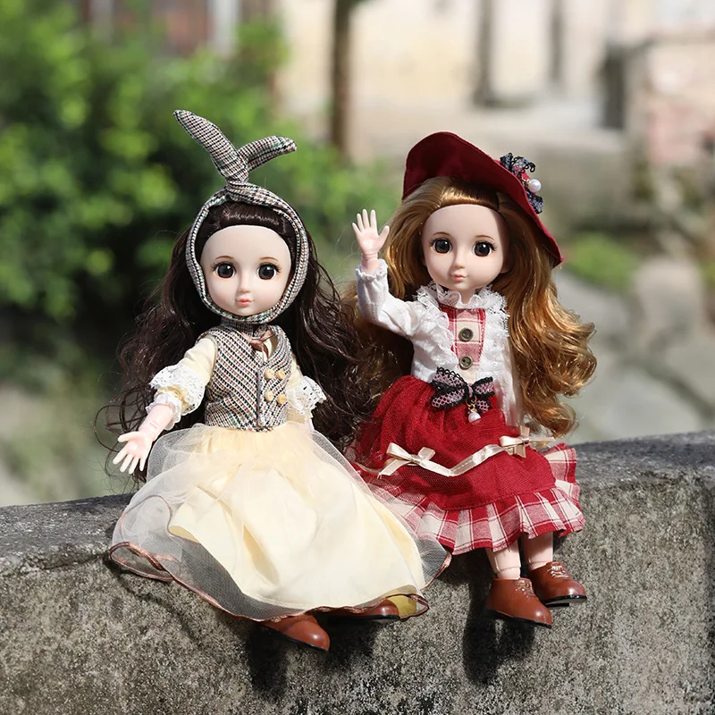 

Girl Doll 36cm Toys Doll Gift Set Girl Princess Play House Toy Girl Gift Toy Doll Cute 1/6 Doll