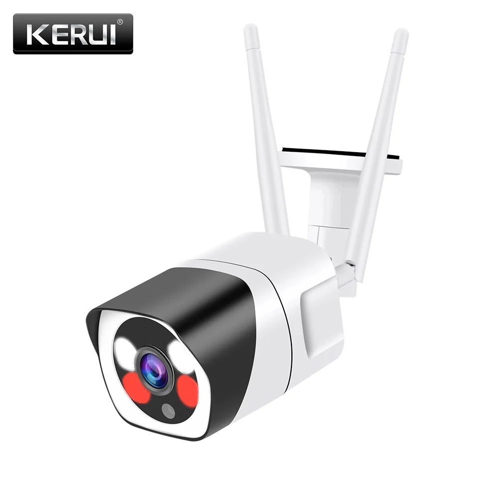 KERUI HD 2MP Беспроводной двойной светильник источник IP Камера Водонепроницаемый на