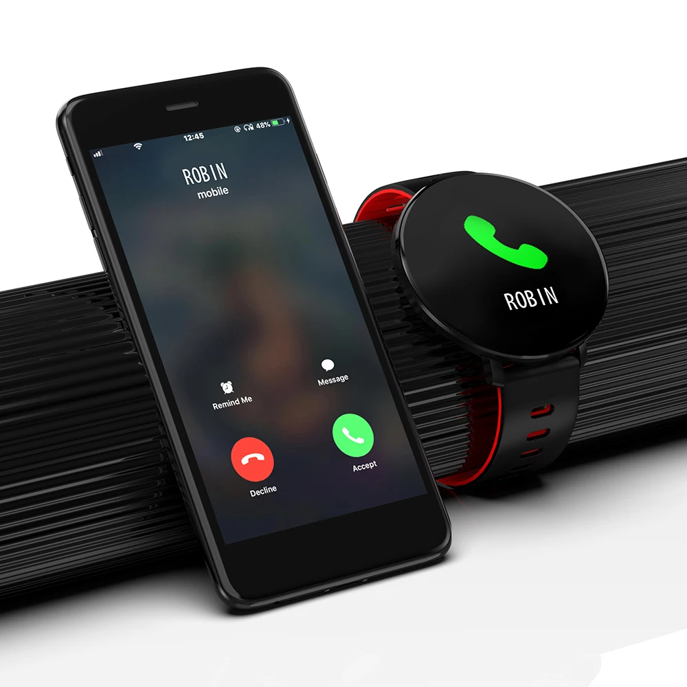 Смарт-часы SENBONO K9, мужские, 1,30 дюймов, IP68, водонепроницаемые, Bluetooth 4,0, фитнес-браслет, трекер, шагомер, пульсометр, умные часы