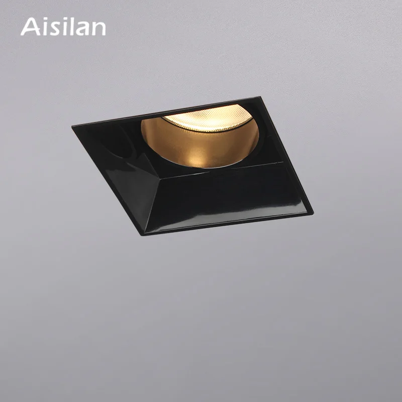 

Aisilan LED recessed downlight COB square frameless Modern for livingroom bedroom led built-in spot light
