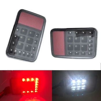 

Rear Bumper Fog Parking Light fit for Jeep Wrangler JK 2007-2016 Reverse Brake Lights Lamp