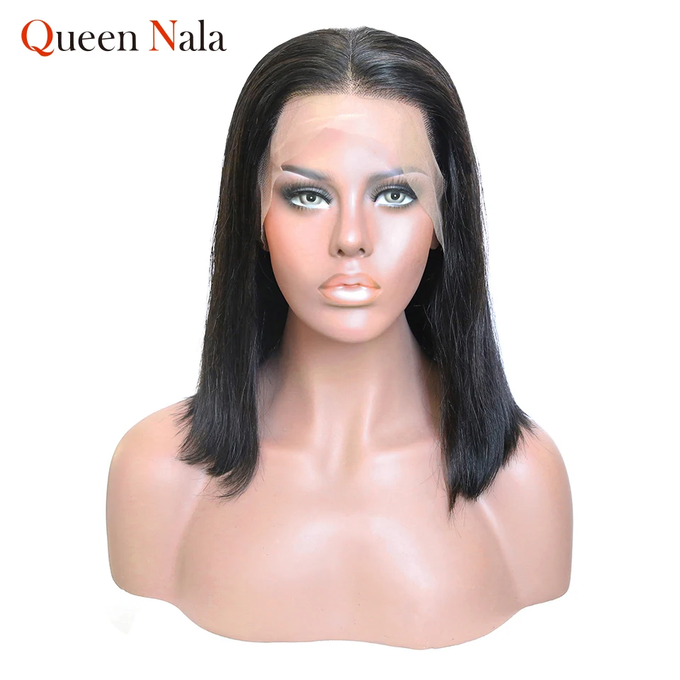 

Queen Nala Remy Straight Short Human Hair Wigs 13x6 Lace Frontal Wig Straight Bob Lace Front Wigs Hair Lace Front Human Hair Wig