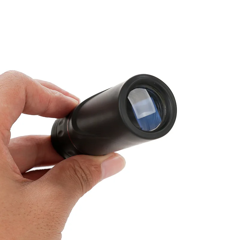 10x25 Монокуляр профессиональная двойная зеленая пленка Карманный spyglass для охоты