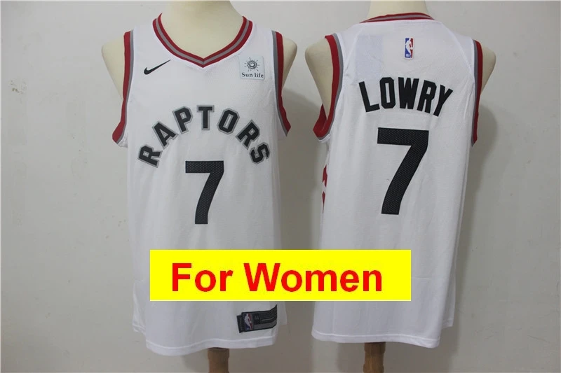 Черный Toronto Kyle Lowry Kawhi Leonard баскетбольные майки для женщин - Цвет: Черный