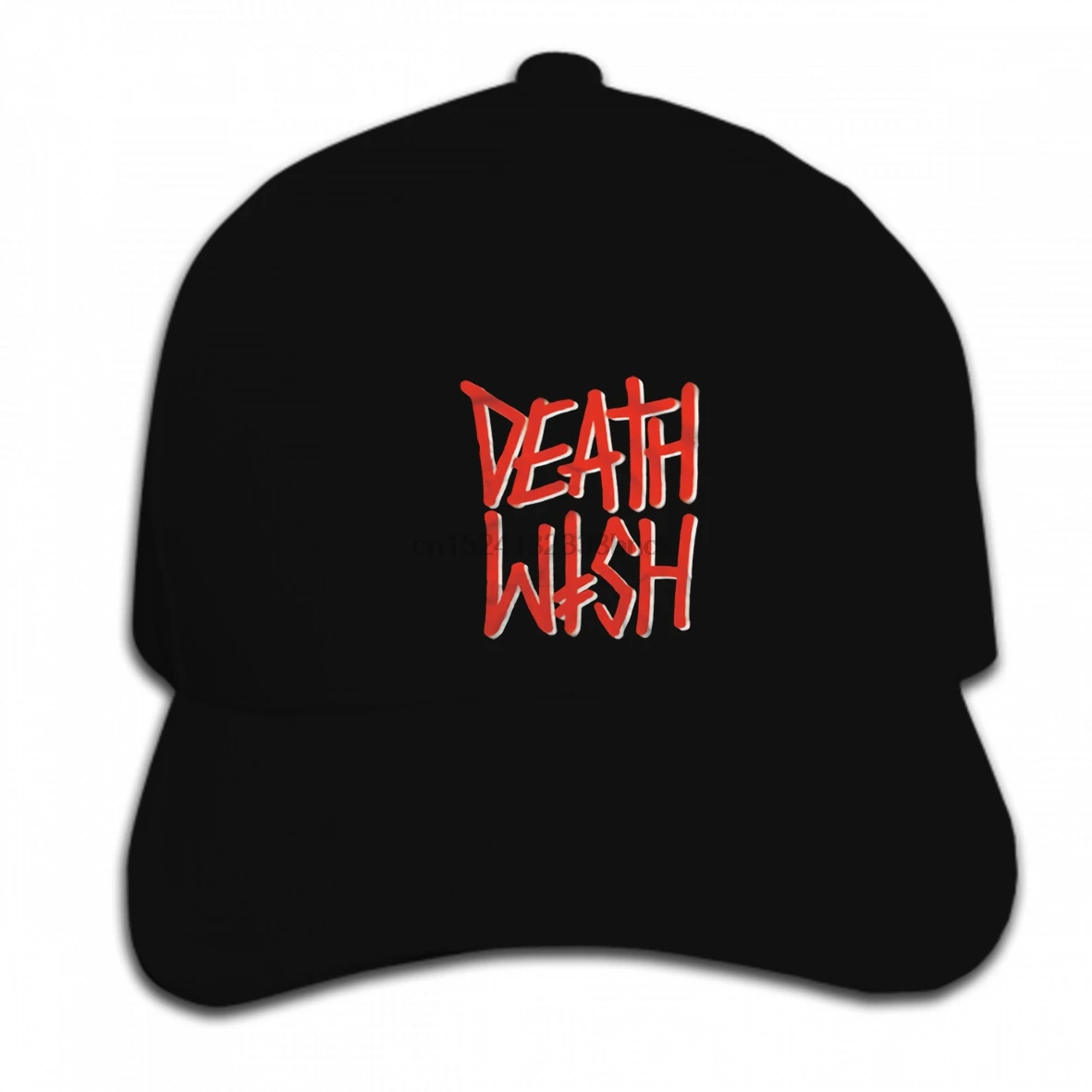 Принт бейсбольная кепка под заказ хип хоп DEATHWISH скейтборды DEATHSTACK Красный Черный скейт пекарь солнцезащитный козырек Кепка