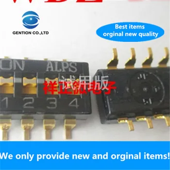 

10pcs 100% orginal new real stock SSGM740101 SMD DIP switch 4-position switch pin pitch 2.54MM