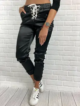 

Womens Ladies Joggers Tracksuit Bottoms Trousers Slacks Gym Jogging Sweat Pants Jogger Pants Drawstring Elastic Waist Trousers
