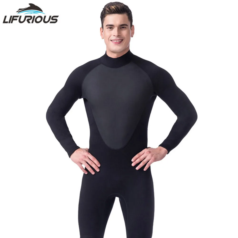 

High Quality new 3mm cool black diving triathlon neoprene wetsuit for swimming surf men Scuba Equipment Split Suits Spearfishing