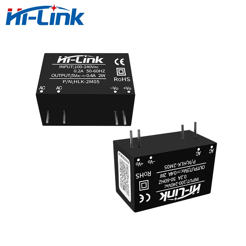 110V 220V to 5v 400mA output power supply switching HLK-2M05 Hi-Link Manufacturer 5pcs/lot power supply,switching power supply
