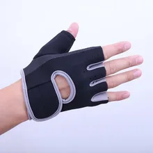 Мужские и женские Перчатки для фитнеса с полупальцами hu shou zhang, противоскользящие перчатки с полупальцами, спортивные перчатки для верховой езды, альпинизма